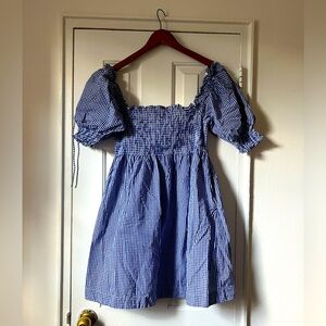 Hill House Athena in Navy Gingham Size L